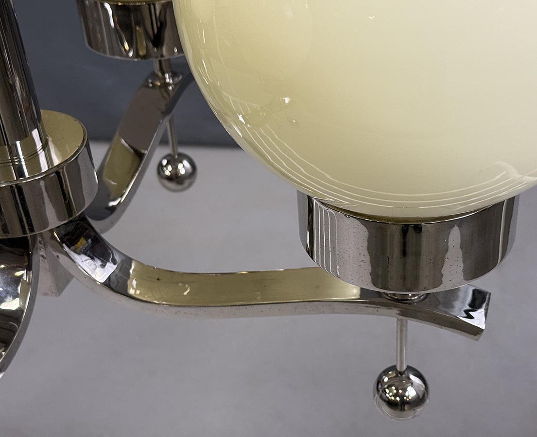 Chromovy lustr Art-Deco -detail3-T 8491