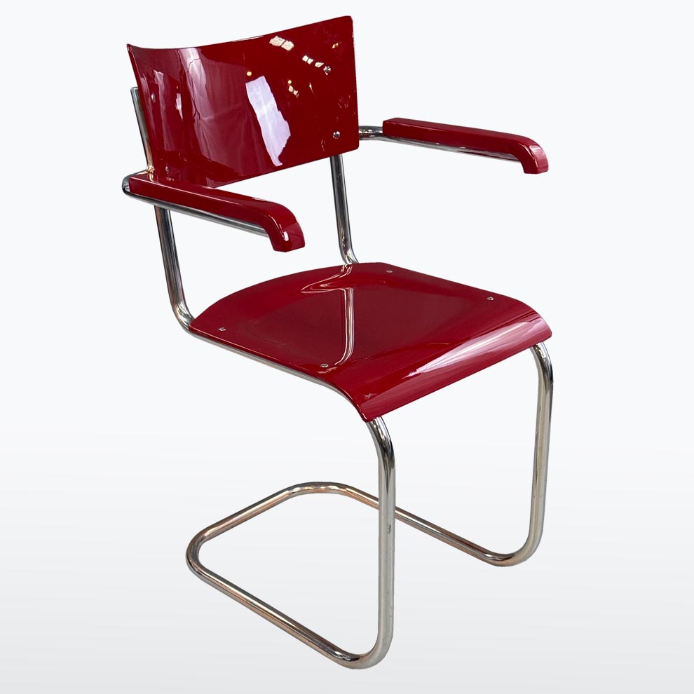 Chromovy psaci stul s kresilkem-detail12