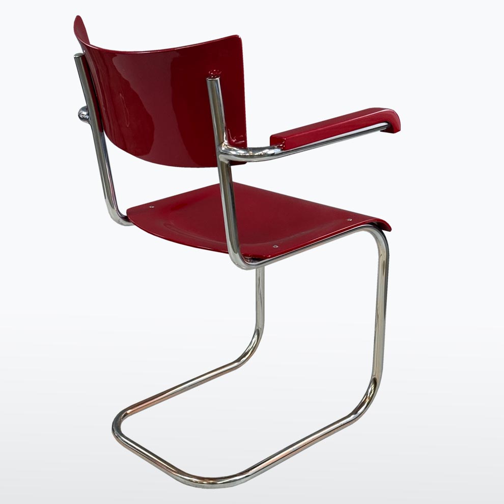 Chromovy psaci stul s kresilkem-detail14