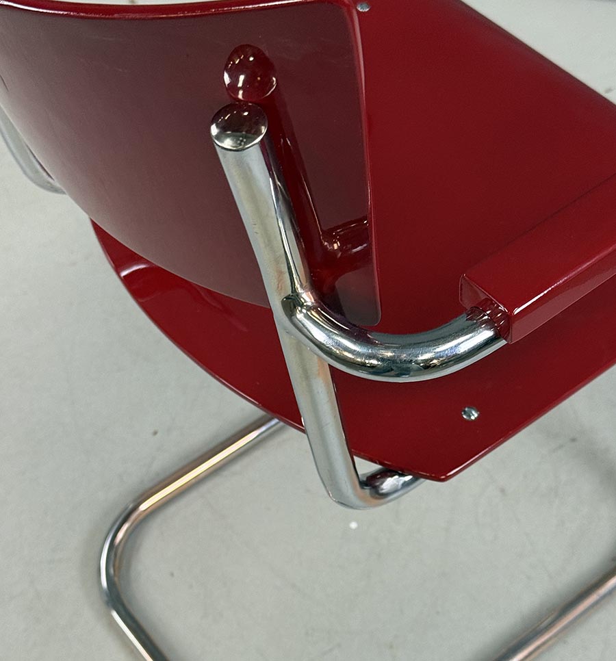 Chromovy psaci stul s kresilkem-detail15