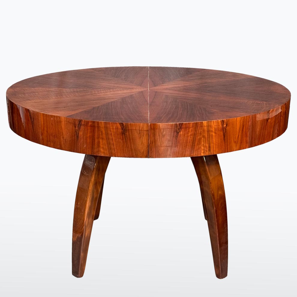 Jidelni kulaty stul J. Halabala