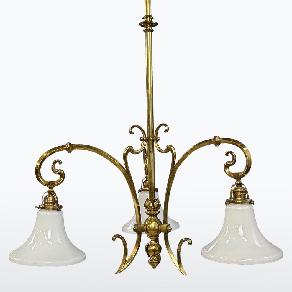 Secesní lustr T 3491