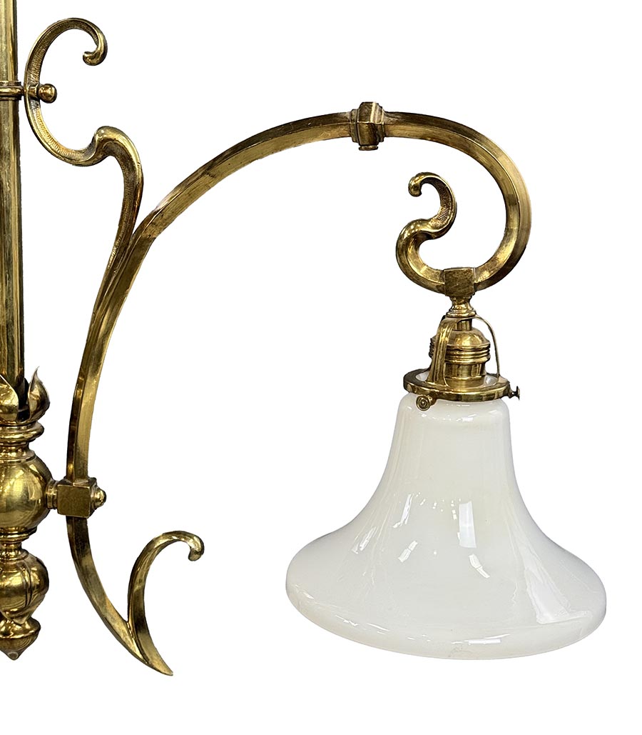 Secesní lustr -detail2-T 3491