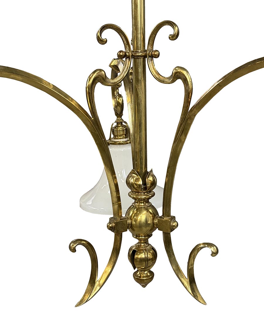 Secesní lustr -detail3-T 3491