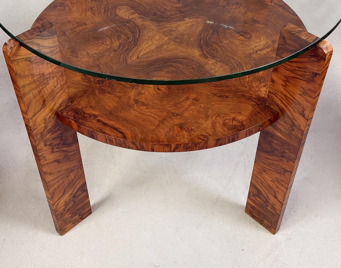 Stolek kulaty Art-Deco -detail3-T 8639