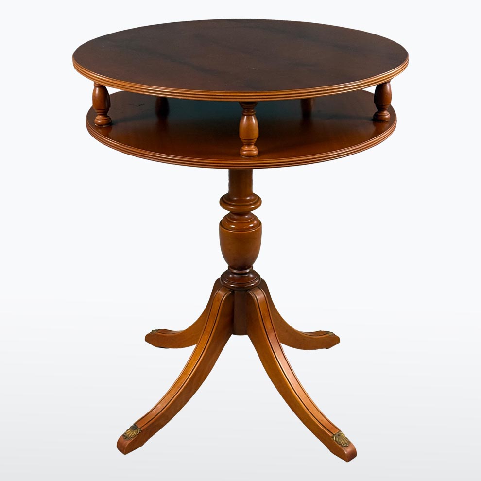 Stolek kulaty replika