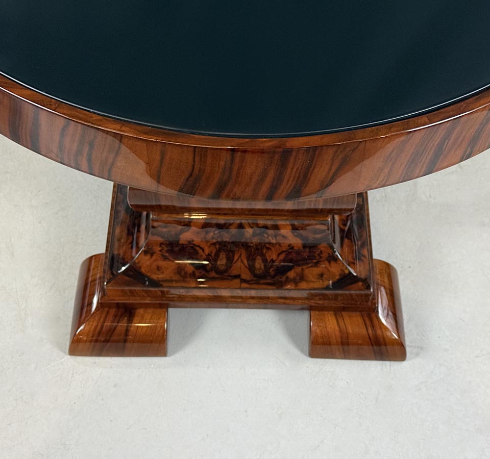 Kulatý luxusní stolek Art-Deco-detail3