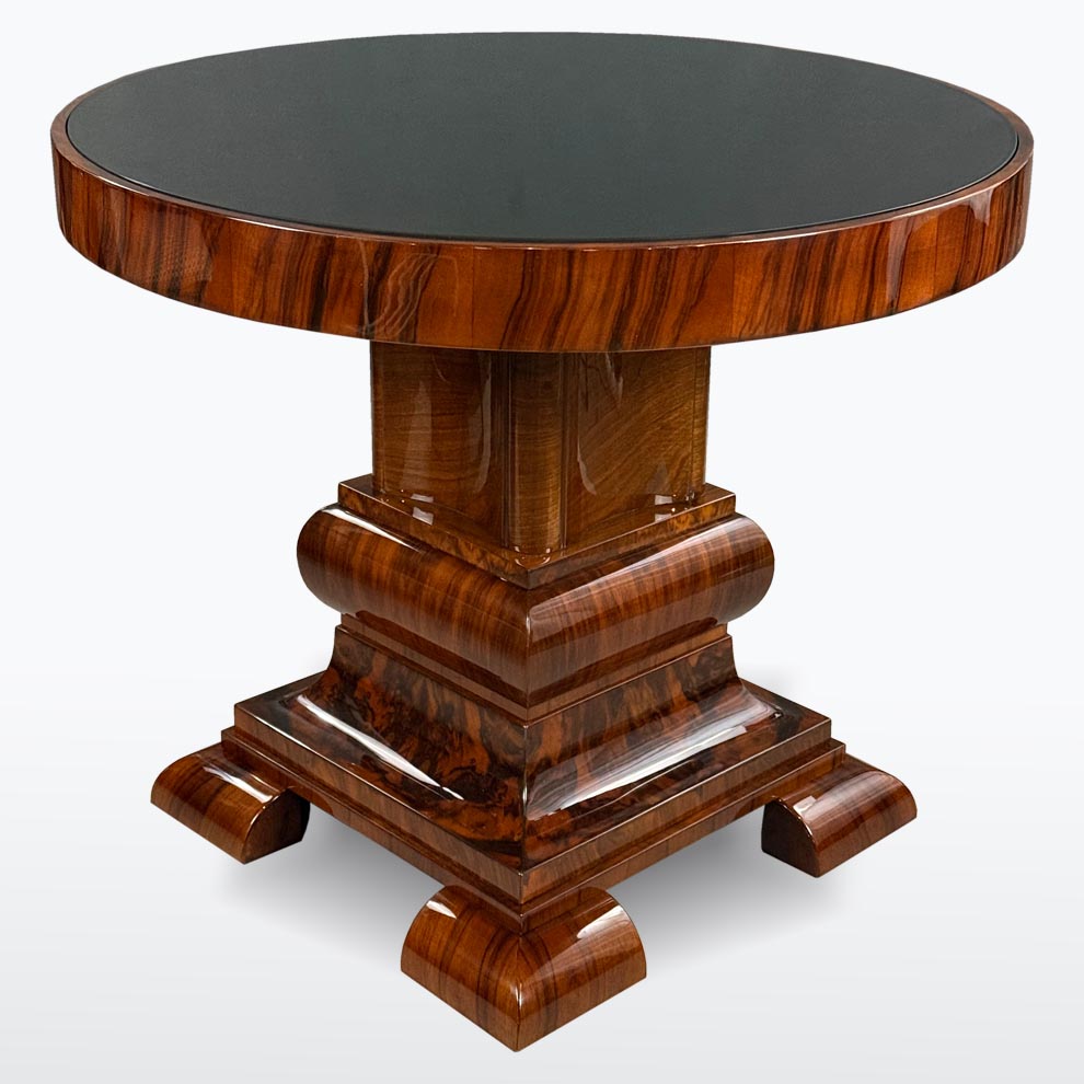 Kulatý luxusní stolek Art-Deco-detail4