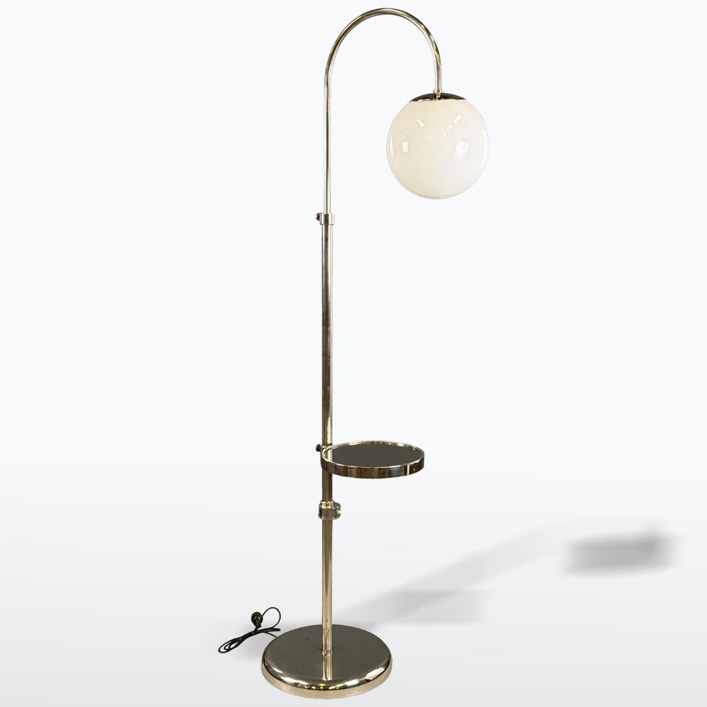 Stojací chromovaná lampa T 8746