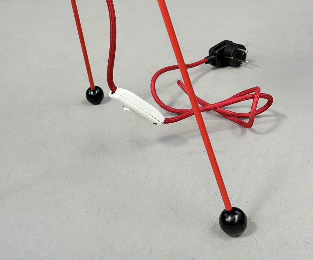 Stojaci lampa Raketa-detail