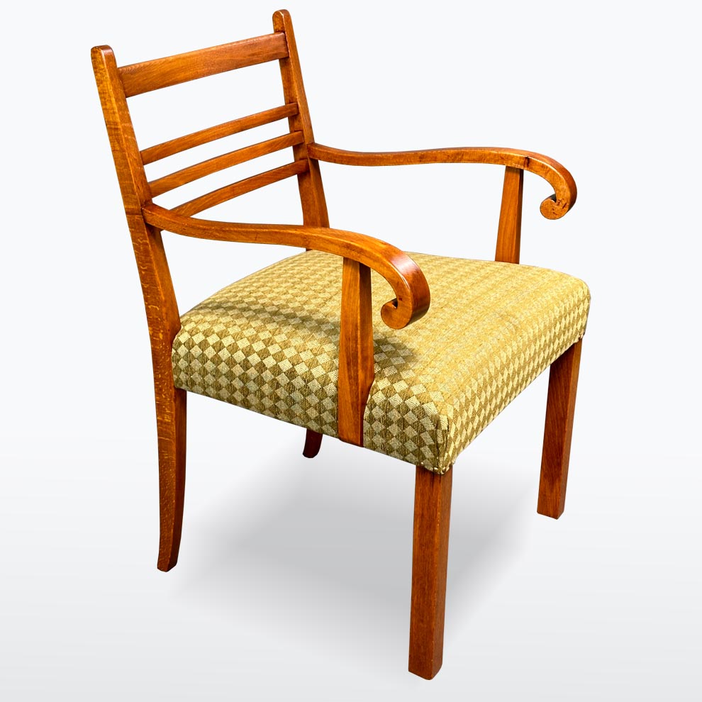 Křeslo k psacímu stolu-detail