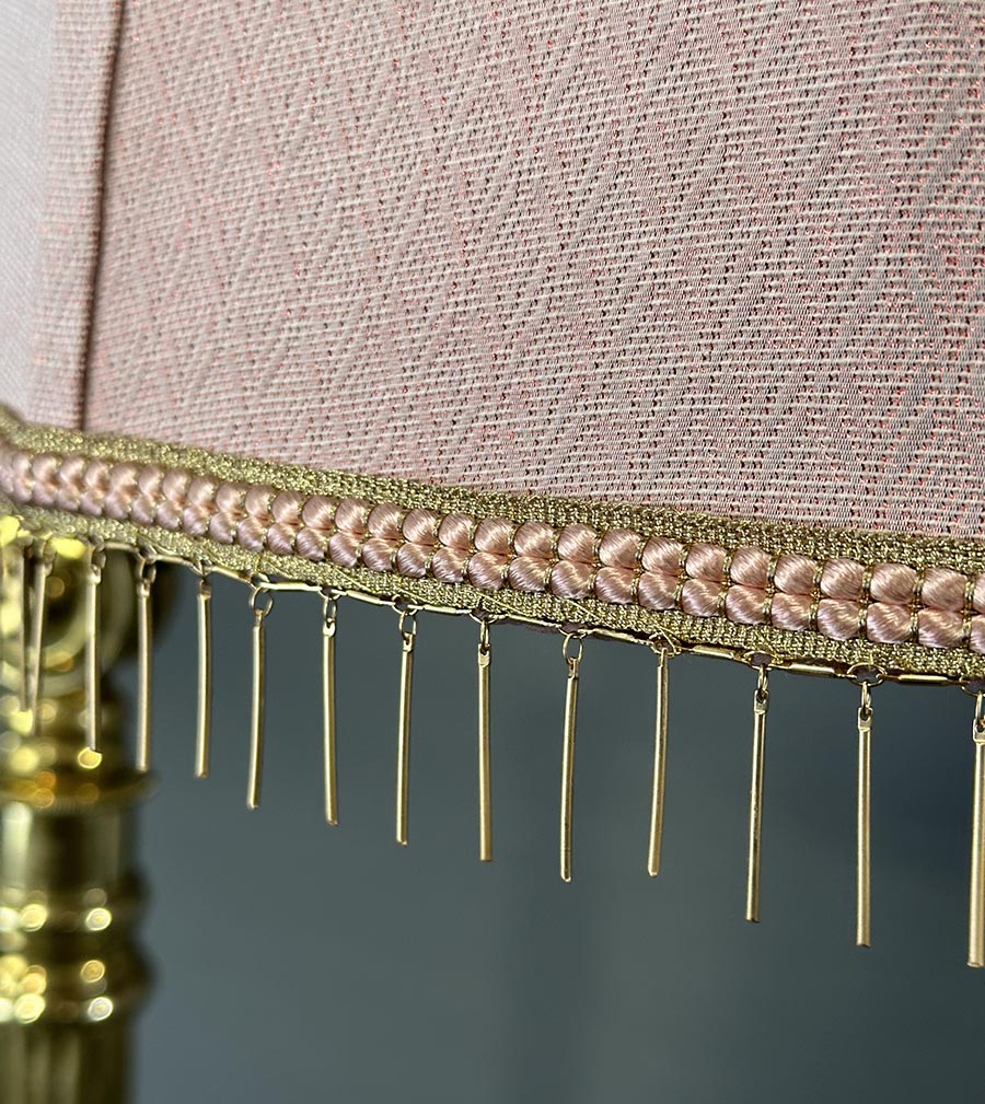 Mosazná stojací lampa č.2-detail5