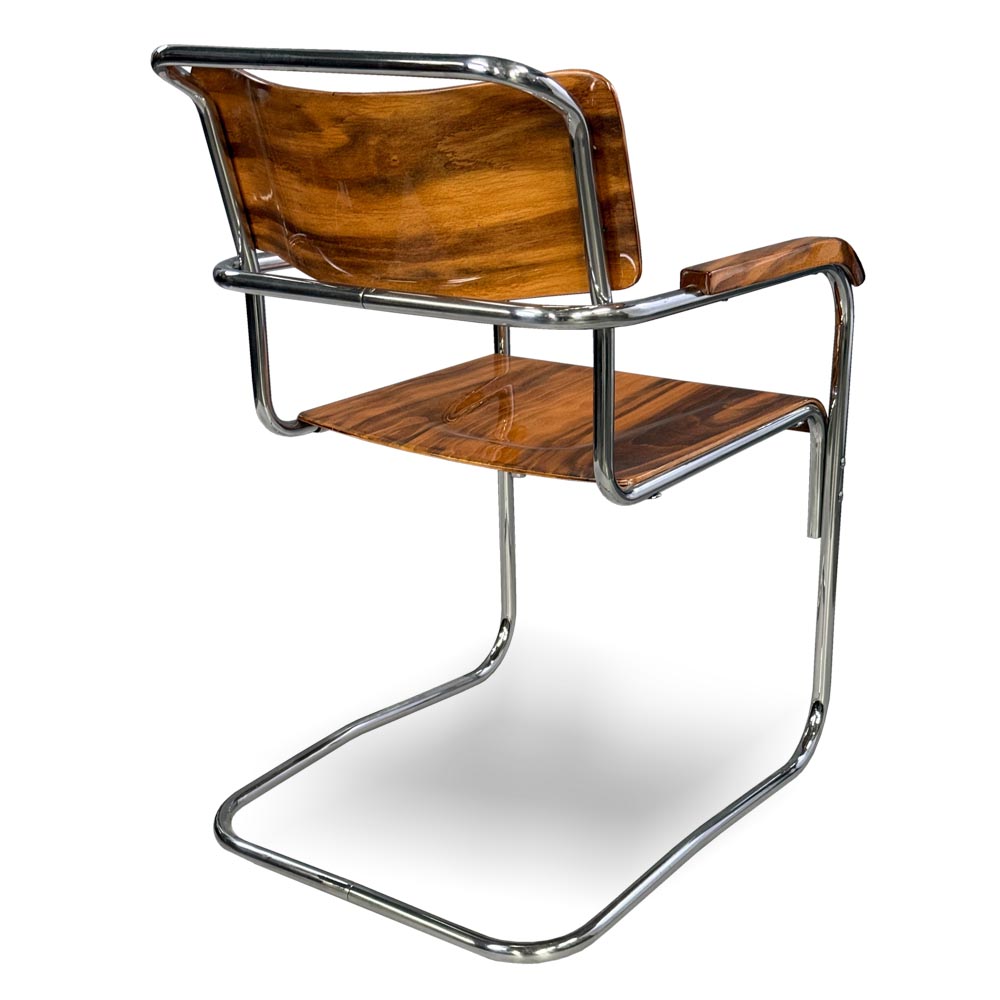 Chromove kreslo Slezak-Baťa-detail3