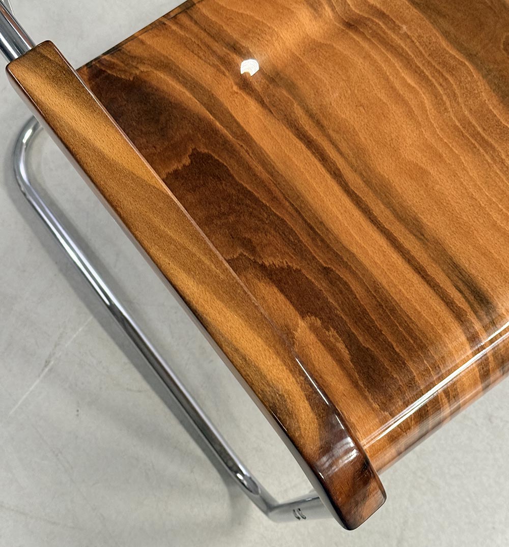 Chromove kreslo Slezak-Baťa-detail6