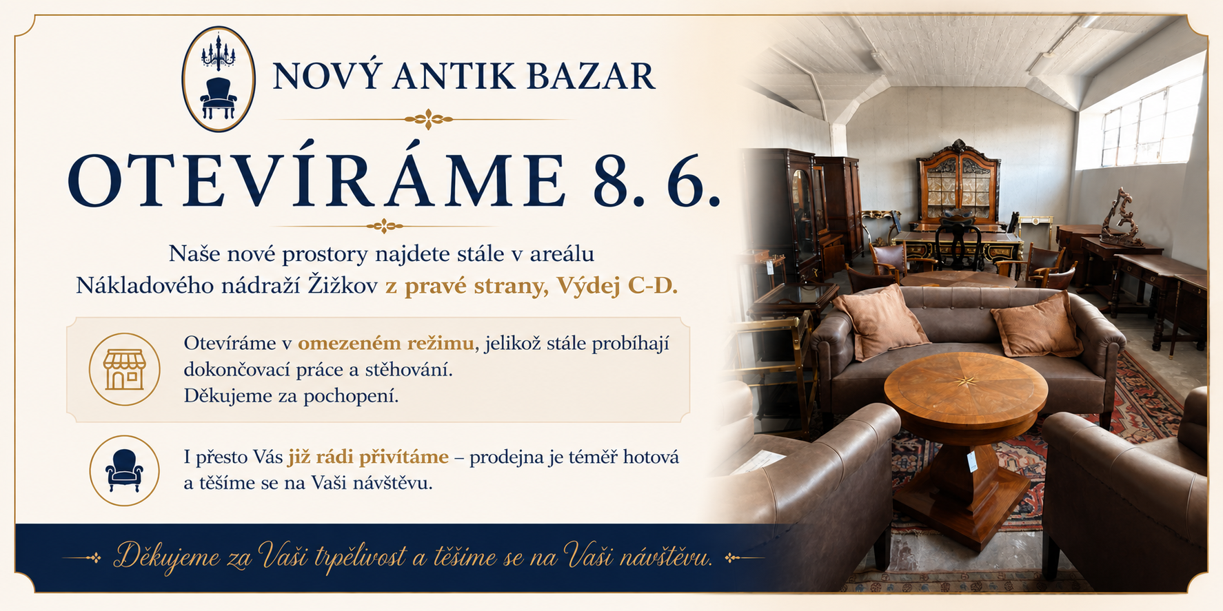 Otevíráme